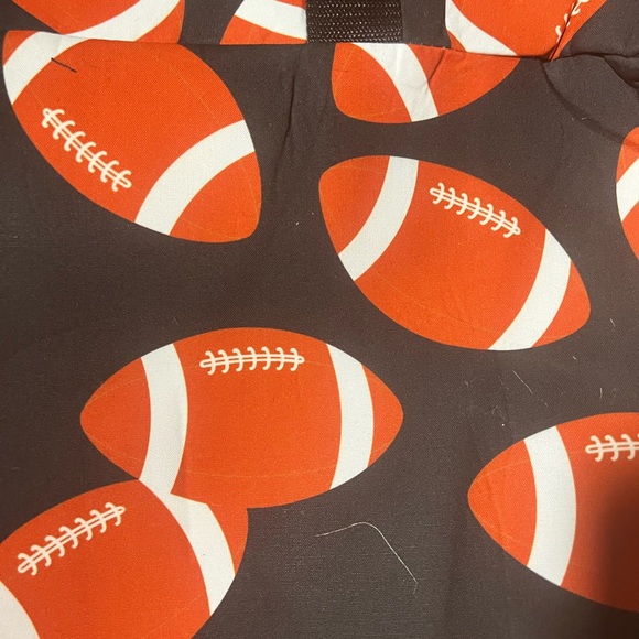 Large softball baseball volleyball soccer football canvas tote utility bag - Picture 9 of 10